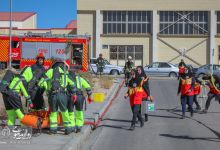 گزارش تصویری  | برگزاری مانور مقابله با حوادث شيميايي در آزمايشگاه ها دانشگاه صنعتی شاهرود 